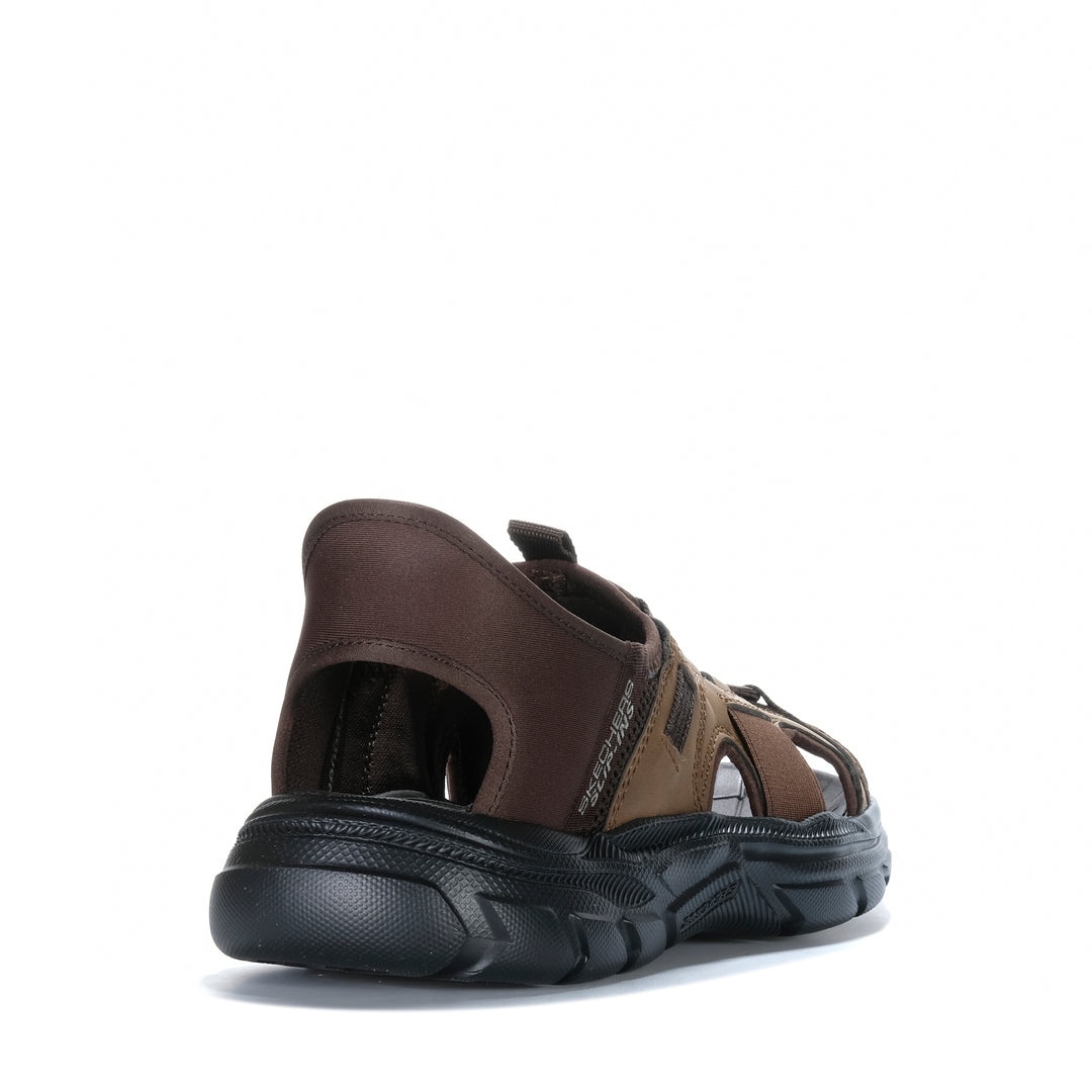 Skechers Slip-Ins Relaxed Fit: Revolted - Merrick Dark Brown 205