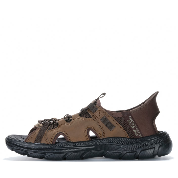 Skechers Slip-Ins Relaxed Fit: Revolted - Merrick Dark Brown 205