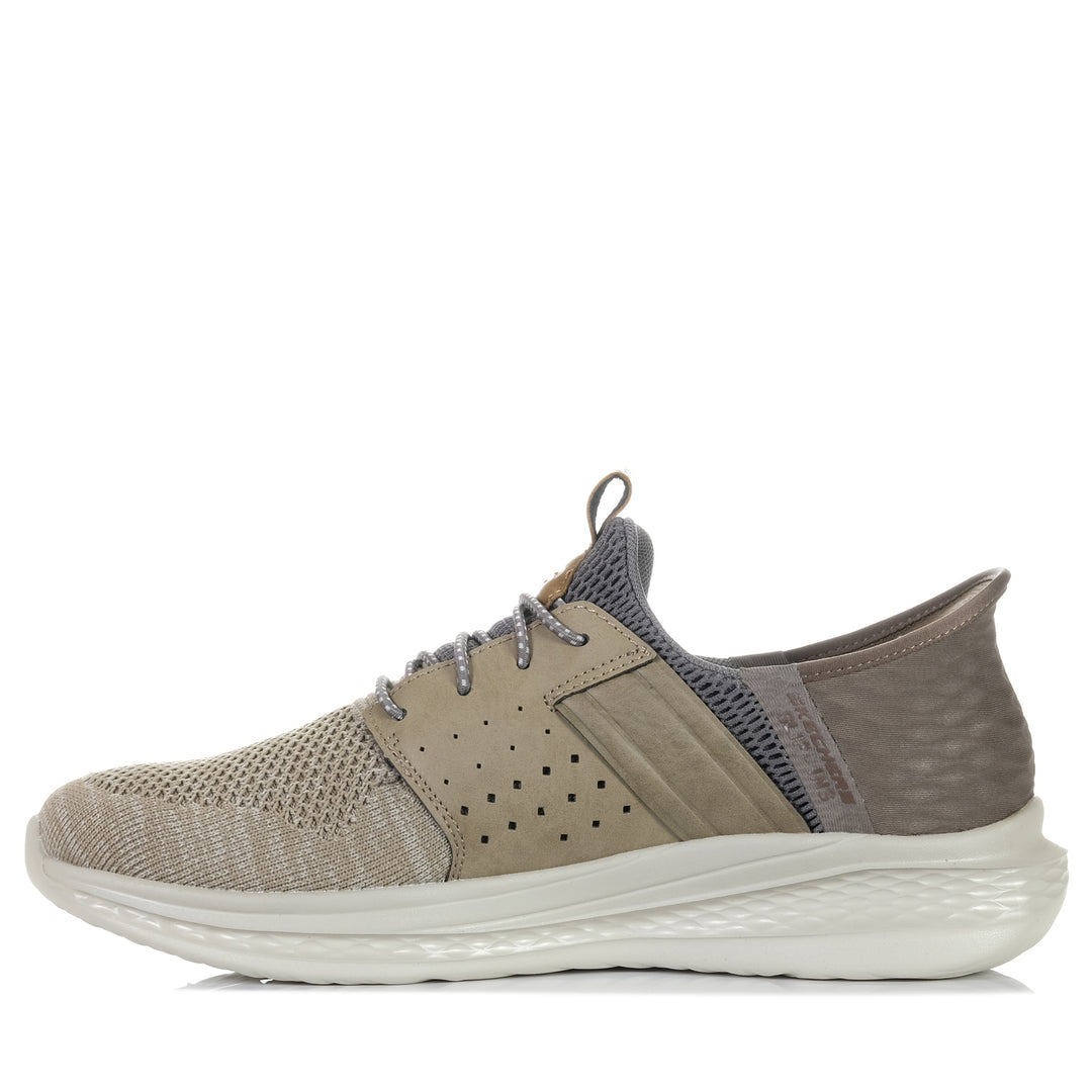 Skechers Slip-Ins: Slade - Ocon 210811 Taupe, 10 US, 10.5 US, 11 US, 11.5 US, 12 US, 13 US, 8 US, 9 US, 9.5 US, casual, low-tops, mens, shoes, Skechers, sneakers, taupe