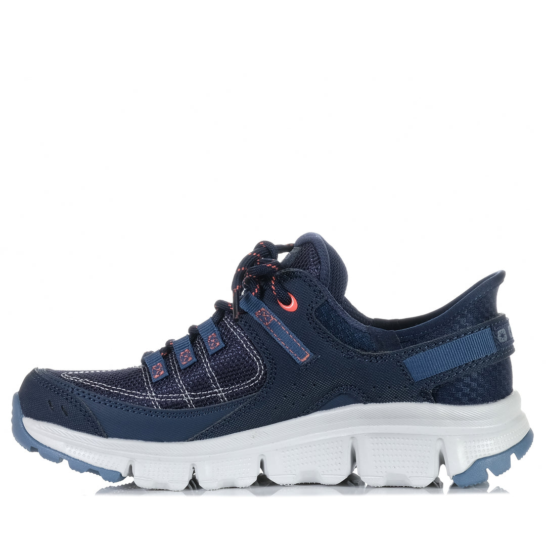 Skechers Slip-Ins: Summits AT 180147 Navy/Coral, 10 US, 11 US, 6 US, 7 US, 8 US, 9 US, blue, skechers, sports, walking, womens