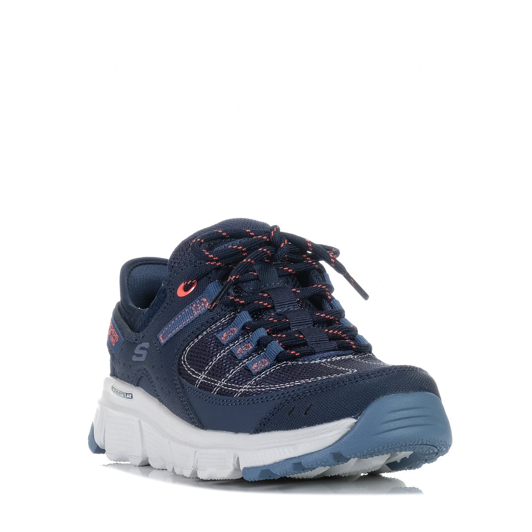 Skechers Slip-Ins: Summits AT 180147 Navy/Coral, 10 US, 11 US, 6 US, 7 US, 8 US, 9 US, blue, skechers, sports, walking, womens