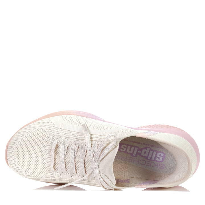 Skechers Slip-Ins: Ultra Flex 3.0 - Classy Hues 150188 Natural, 10 US, 11 US, 6 US, 7 US, 8 US, 9 US, flats, multi, shoes, Skechers, taupe, white, womens