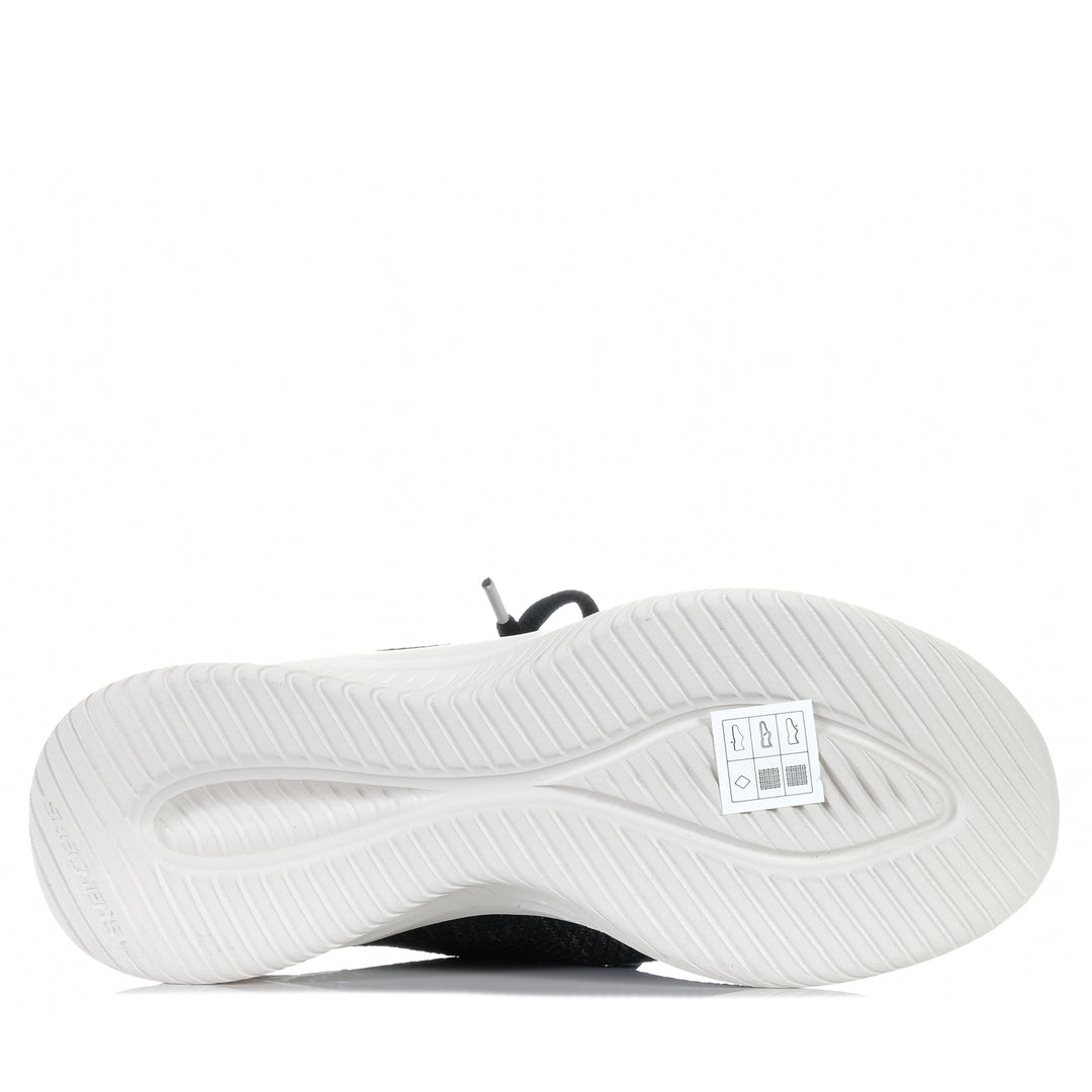Skechers Slip-Ins: Ultra Flex 3.0 - Easy Step 150178 Black/Pink, 10 us, 11 us, 6 us, 7 us, 8 us, 9 us, black, flats, shoes, skechers, womens
