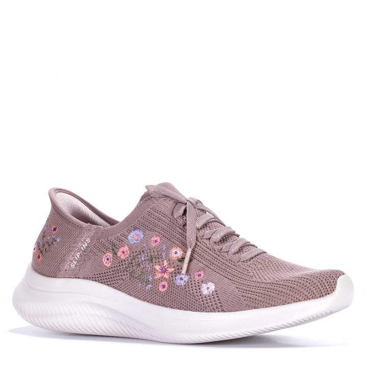 Skechers Slip-Ins: Ultra Flex 4.0 - Sweet Petals 150806 Womens Flats