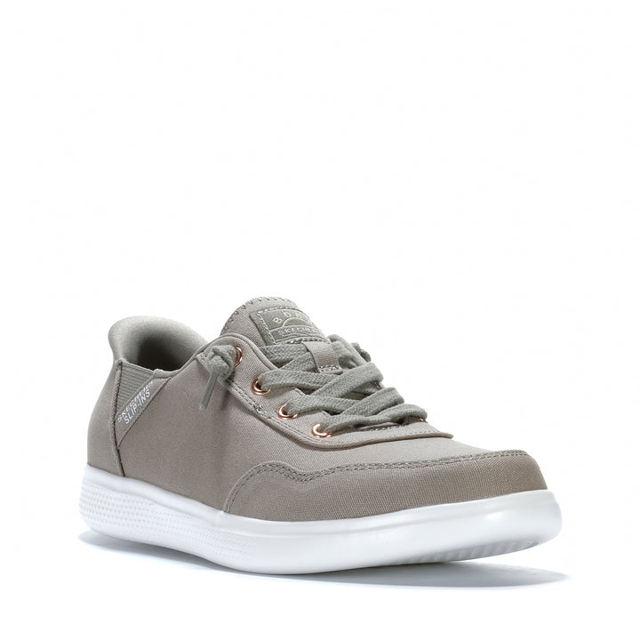 Skechers Slip-ins: BOBS Skip Cute Olive 114815 Womens Sneakers