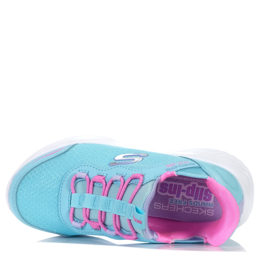 Skechers Slip-ins: Bounder - Simple Cute 303585L Turquoise, Youth