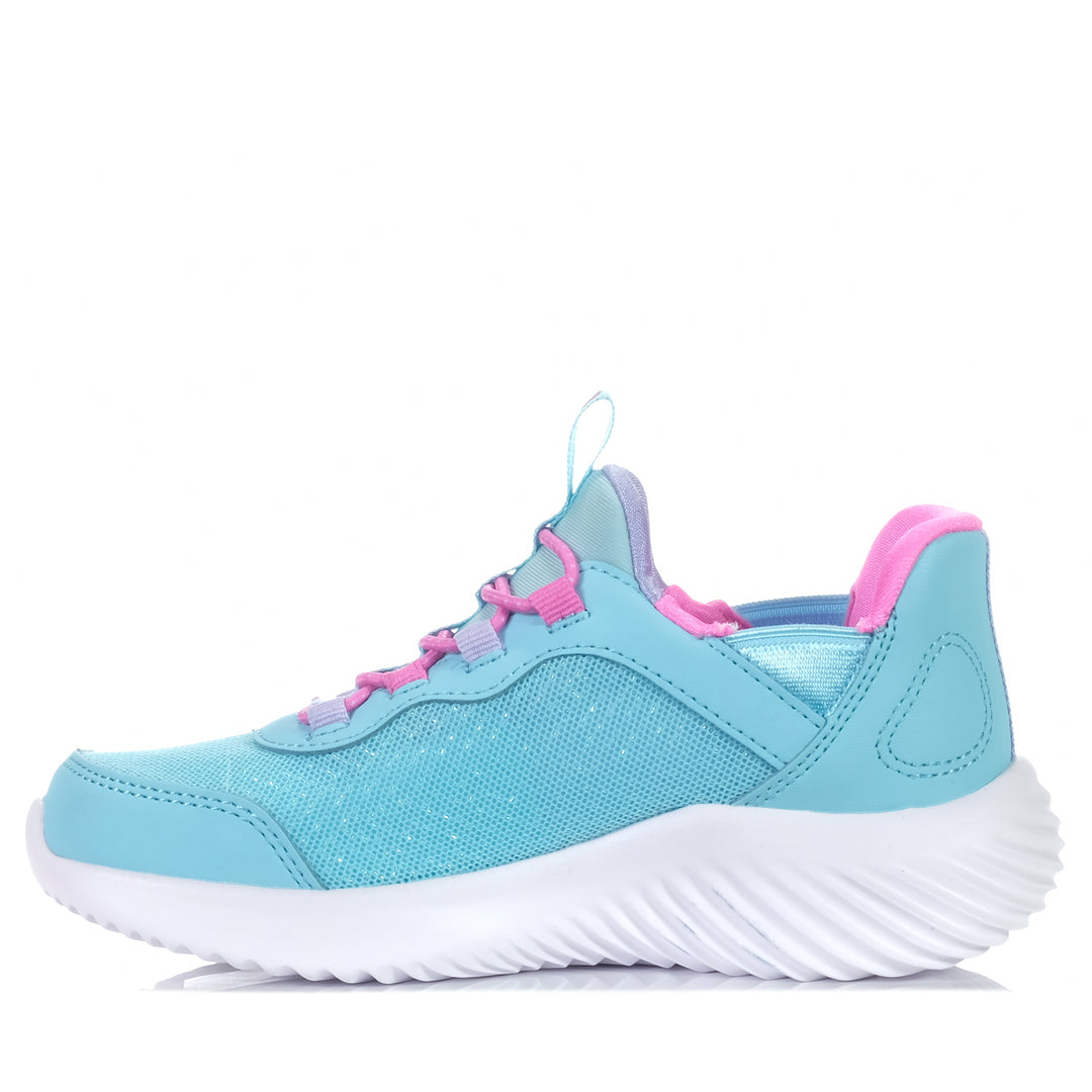 Skechers Slip-ins: Bounder - Simple Cute 303585L Turquoise, Youth