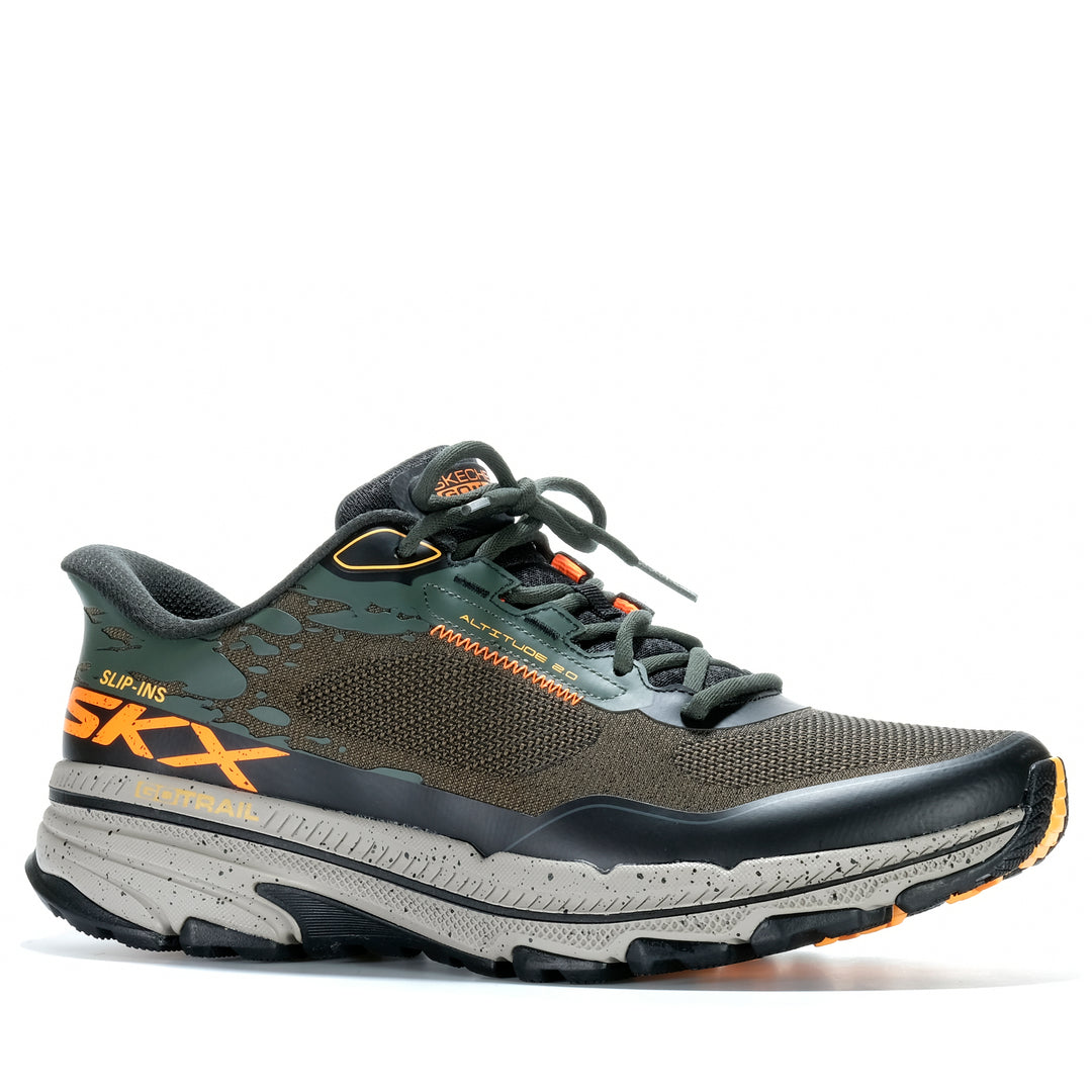 Skechers Slip-ins: GO RUN Trail Altitude 2.0 Olive 220761 Mens Sports