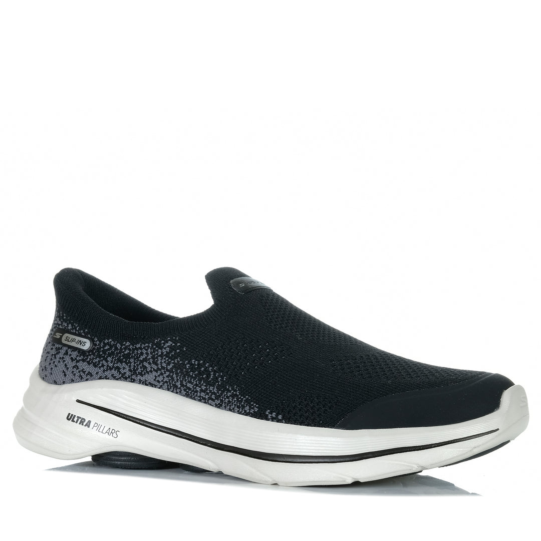 Skechers Slip-ins: GO WALK 8 - Nova Black/White 125926 Womens Sports