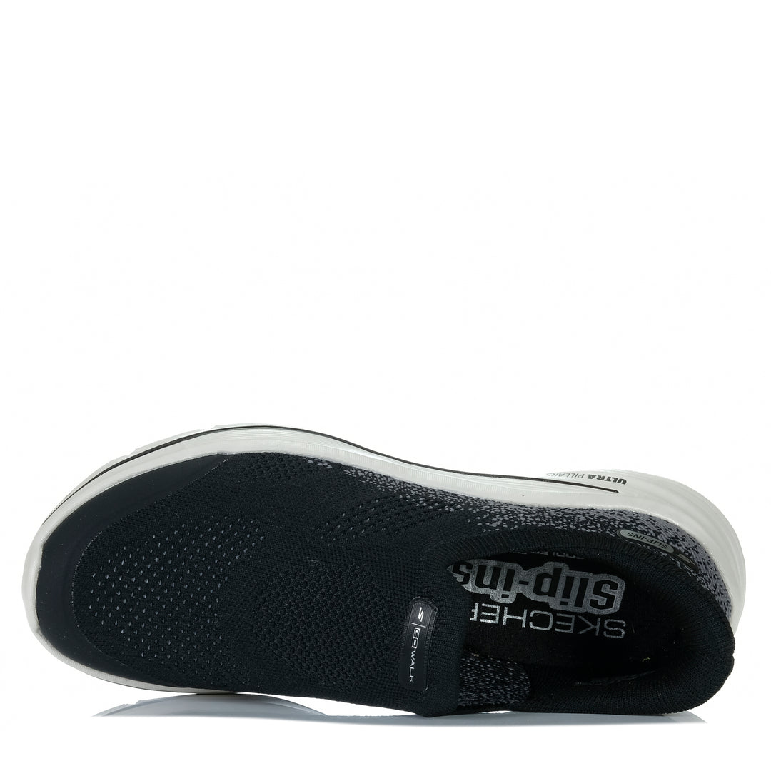 Skechers Slip-ins: GO WALK 8 - Nova Black/White 125926 Womens Sports