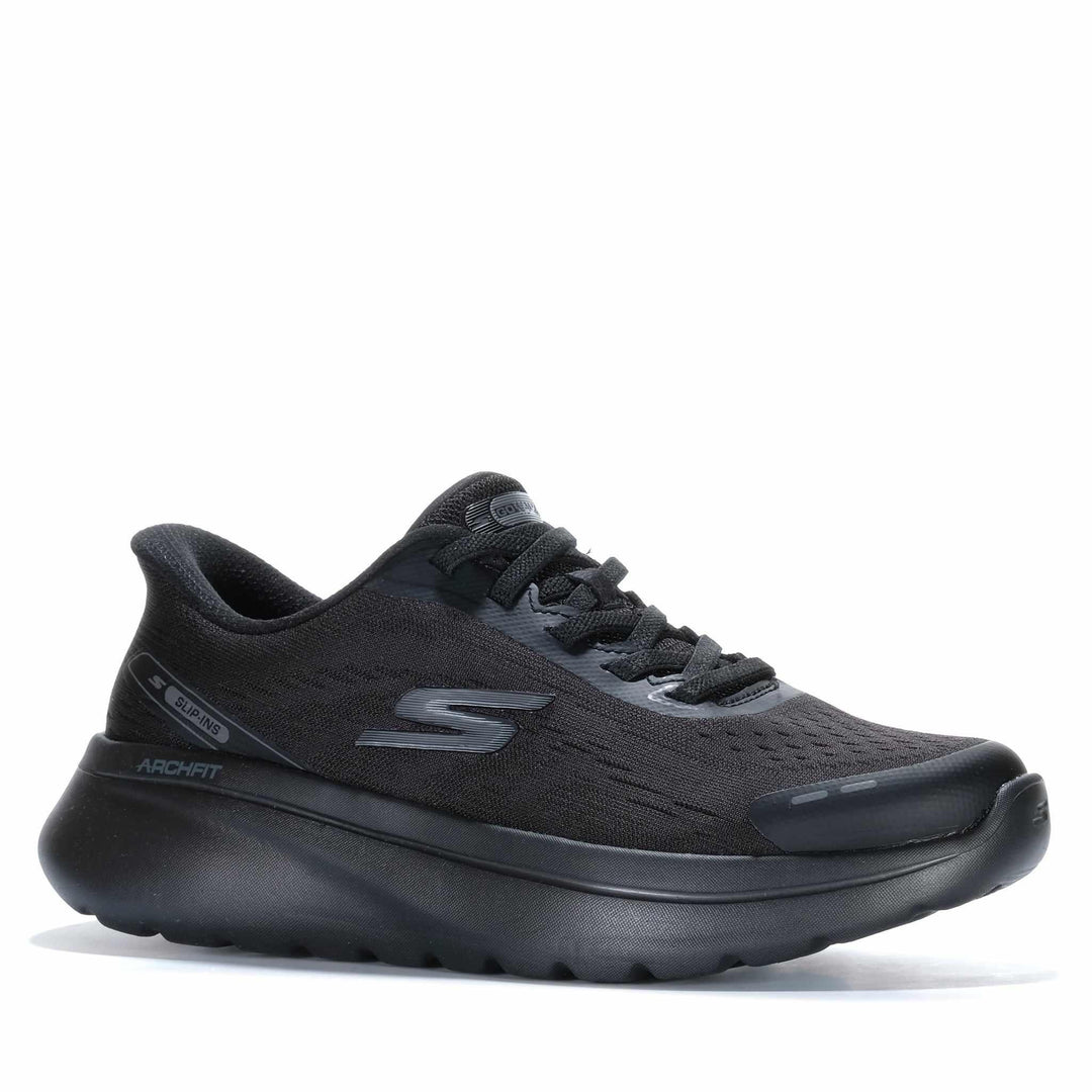 Skechers Slip-ins GO WALK Arch Fit N-Joy Black 125840 Womens Shoes