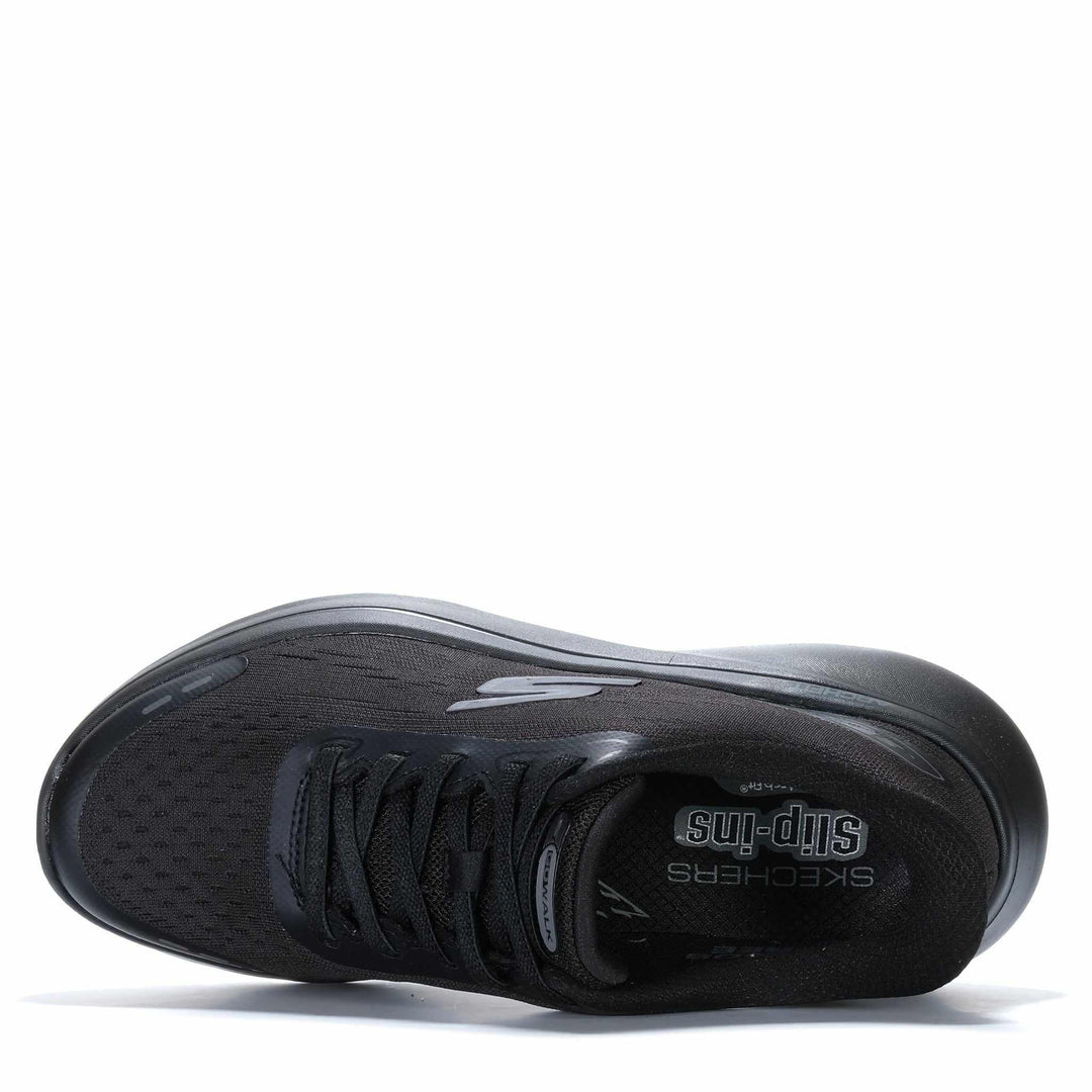 Skechers Slip-ins GO WALK Arch Fit N-Joy Black 125840 Womens Shoes