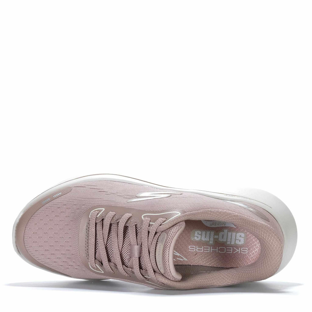 Skechers Slip-ins GO WALK Arch Fit N-Joy Taupe 125840 Womens Walking & Running