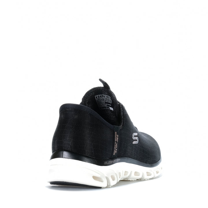 Skechers Slip-ins: Glide-Step - Prism Black/Rose Gold 104576W Womens Sports