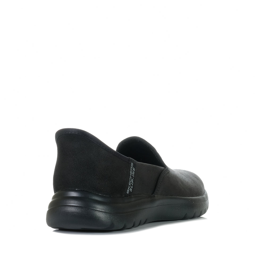 Skechers Slip-Ins: On-the-GO Flex - Captivating Black/Black, Womens