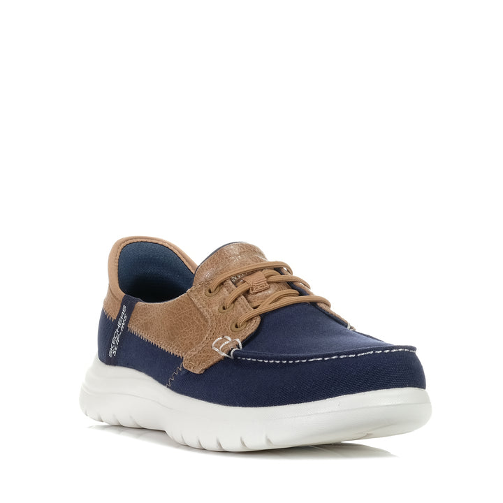 Skechers Slip-ins: On-the-GO Flex - Palmilla 136536 Navy, 10 US, 11 US, 6 US, 7 US, 8 US, 9 US, blue, boat shoes, flats, shoes, Skechers, womens