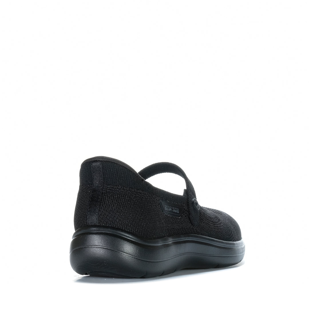 Skechers Slip-ins: On-the-GO Flex Radiant - Estel Black 138497 Womens Walking & Running