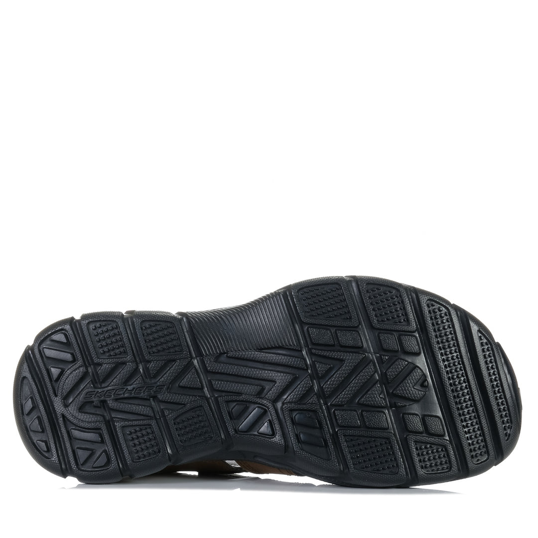 Skechers Slip-ins RF: Revolted - Norvel 205184 Dark Brown, 10 US, 11 US, 12 US, 13 US, 8 US, 9 US, brown, mens, sandals, Skechers