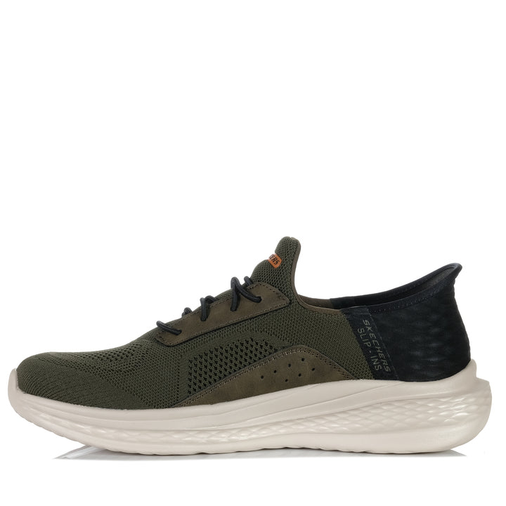 Skechers Slip-ins Relaxed Fit Slade - Cohen Olive 210891, Mens