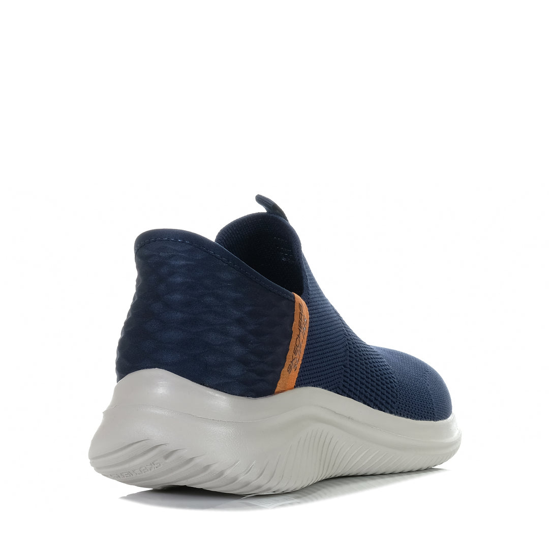 Skechers Slip-ins: Ultra Flex 3.0 - Viewpoint 232451 Navy/Orange, 10 us, 10.5 us, 11 us, 12 us, 13 us, 8 us, 9 us, 9.5 us, blue, casual, mens, shoes, skechers
