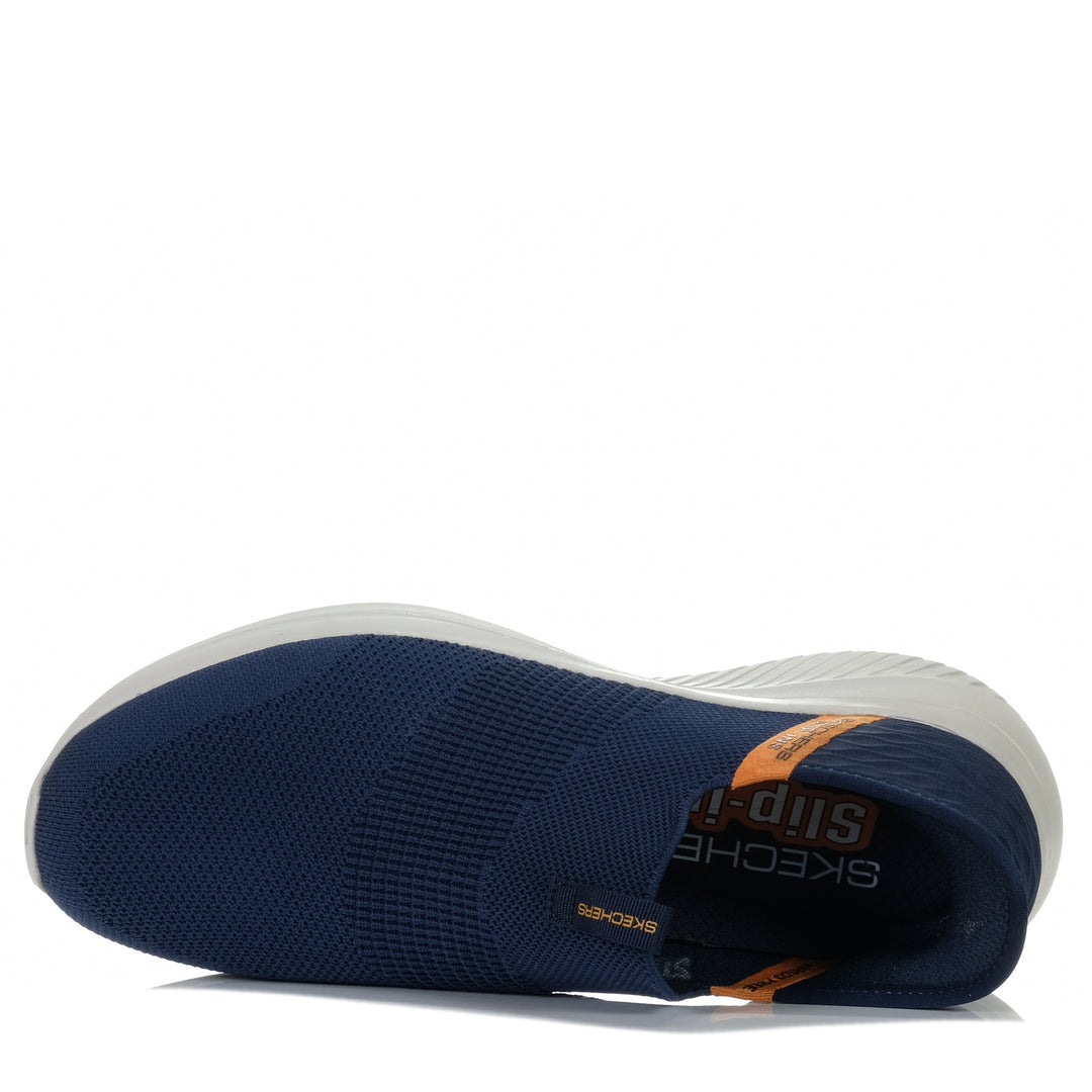 Skechers Slip-ins: Ultra Flex 3.0 - Viewpoint 232451 Navy/Orange, 10 us, 10.5 us, 11 us, 12 us, 13 us, 8 us, 9 us, 9.5 us, blue, casual, mens, shoes, skechers