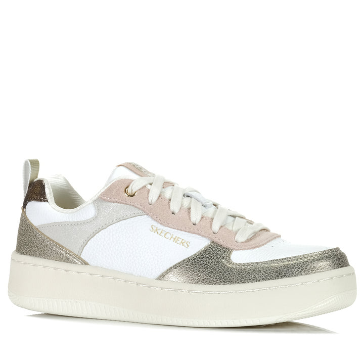 Skechers Sport Court 92 - Sheer Shine 185036 White/Pink