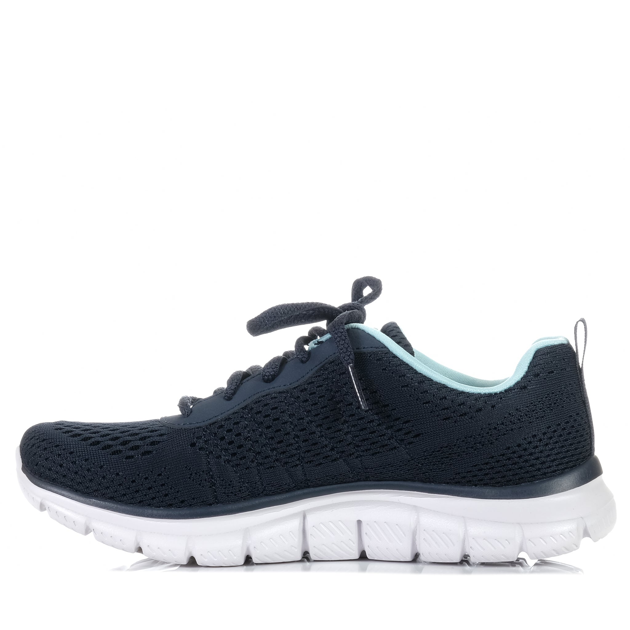 Skechers navy hot sale flats