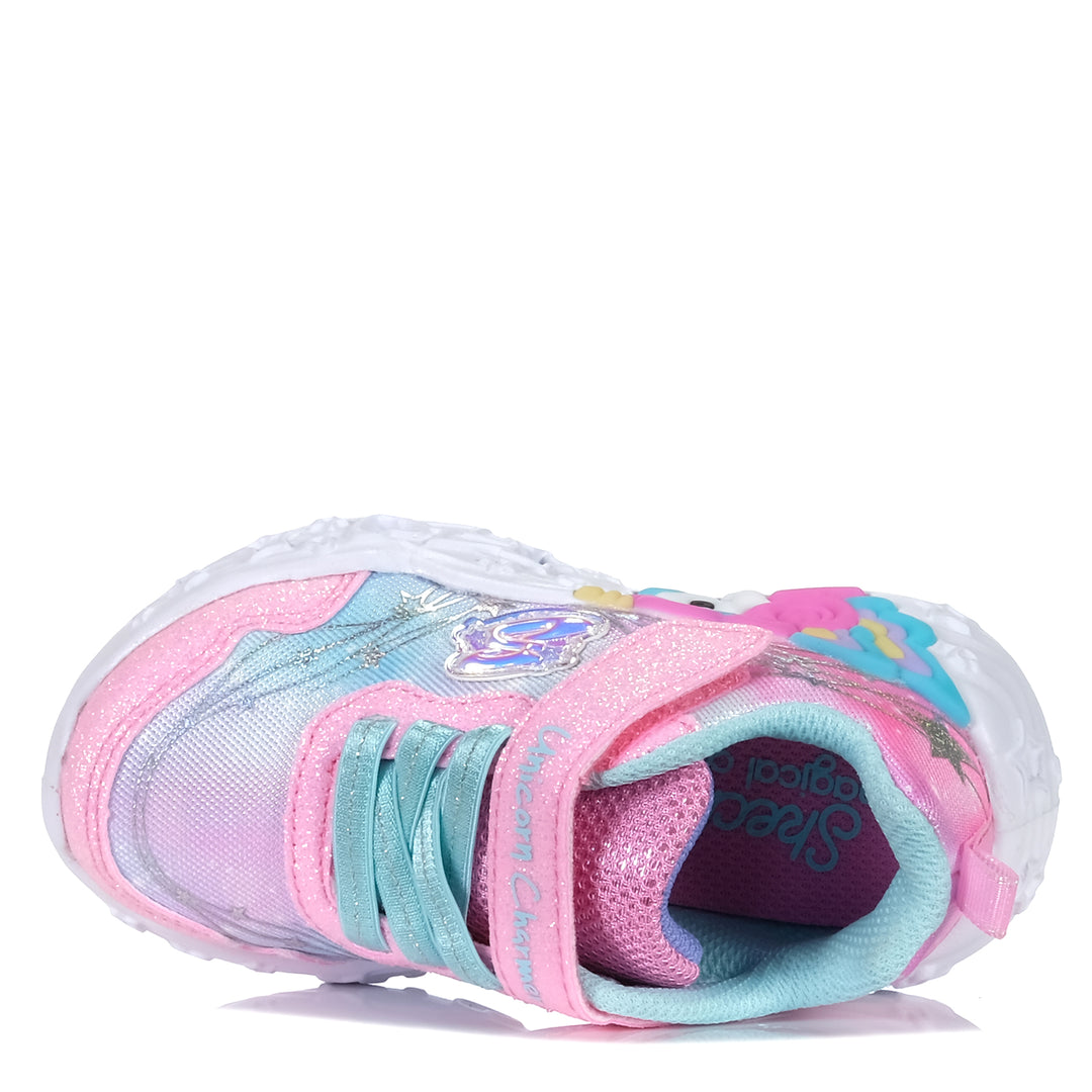 Skechers Unicorn Chalmer - Lil Stellar 302694N Pink/Turquoise