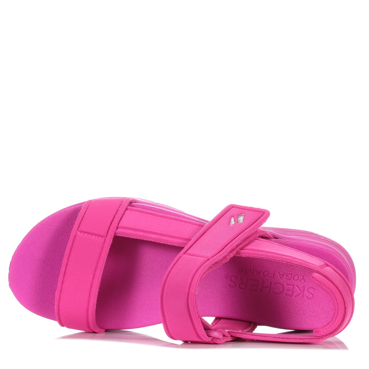 Skechers Uno - Fun Stand 119814 Hot Pink, 10 US, 11 US, 6 US, 7 US, 8 US, 9 US, flats, pink, sandals, Skechers, womens