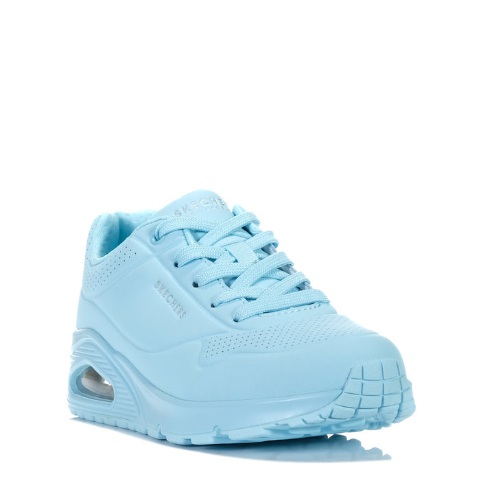 Skechers Uno - Stand On Air 73690 Light Blue, 10 US, 11 US, 6 US, 7 US, 8 US, 9 US, blue, low-tops, Skechers, sneakers, womens