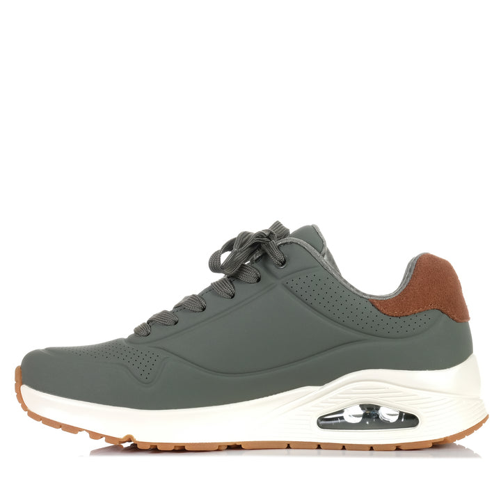 Skechers Uno - Suited On Air 183004 Olive, Mens