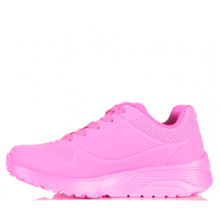 Skechers X JGoldcrown: Uno Lite - Metallic Love Pink 314067L Youth Shoes