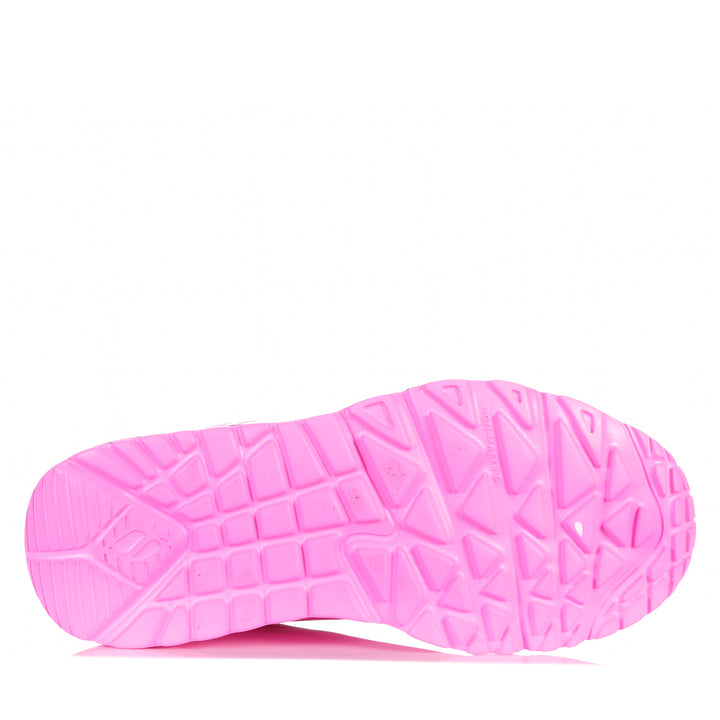 Skechers X JGoldcrown: Uno Lite - Metallic Love Pink 314067L Youth Shoes