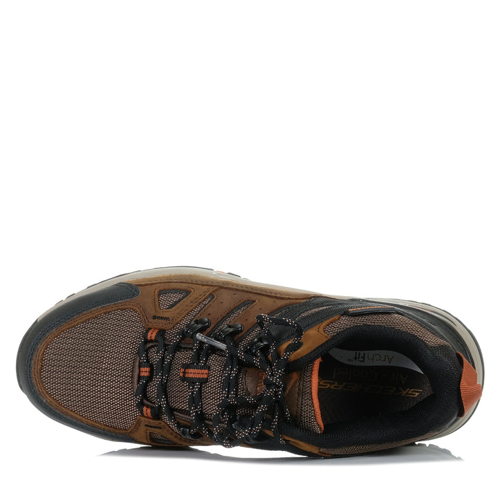 Skechers Arch Fit Dawson - Argosa Waterproof Dark Brown, 10 US, 10.5 US, 12 US, 13 US, 7 US, 7.5 US, 8 US, 8.5 US, 9 US, 9.5 US, brown, casual, mens, shoes, skechers, sports, walking, waterproof