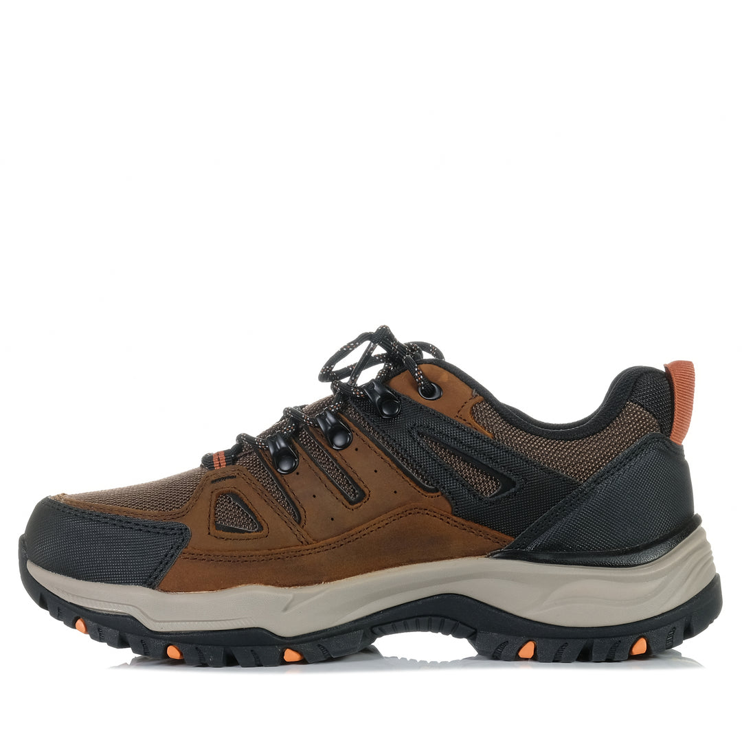 Skechers Arch Fit Dawson - Argosa Waterproof Dark Brown, 10 US, 10.5 US, 12 US, 13 US, 7 US, 7.5 US, 8 US, 8.5 US, 9 US, 9.5 US, brown, casual, mens, shoes, skechers, sports, walking, waterproof