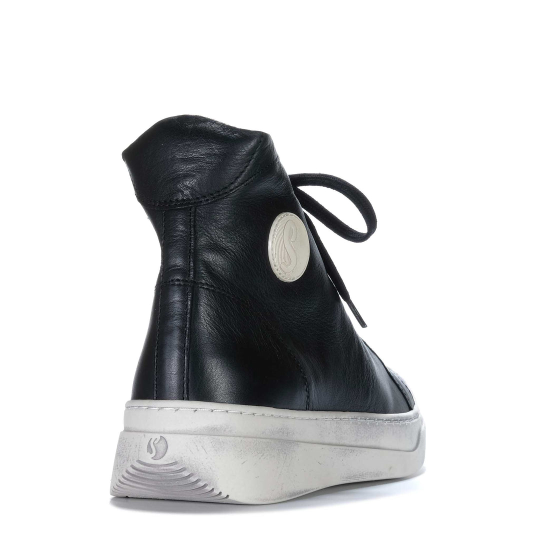 Softinos Appe Black Womens Boots