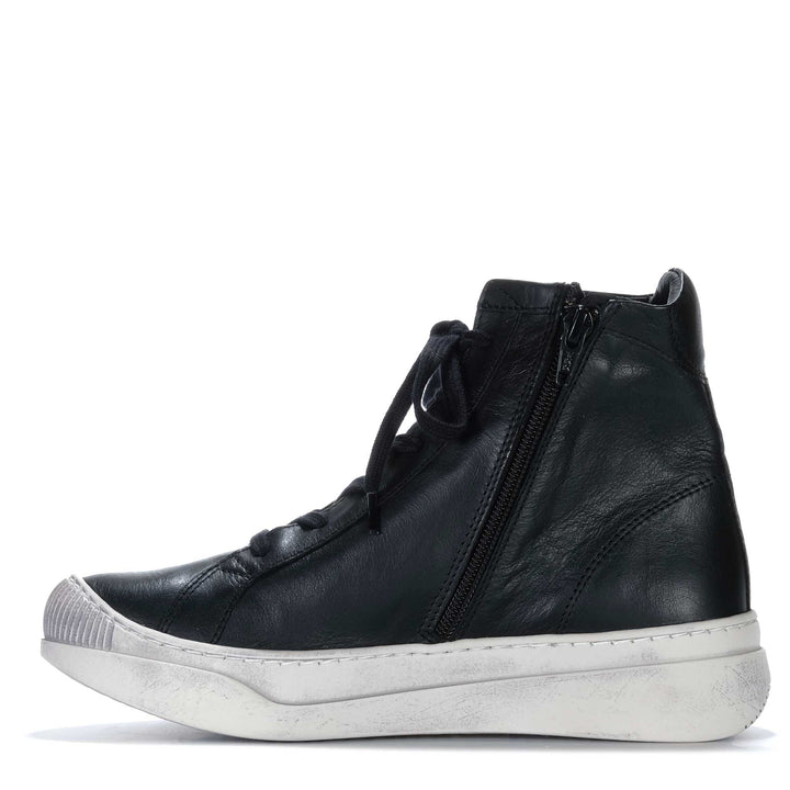 Softinos Appe Black Womens Boots