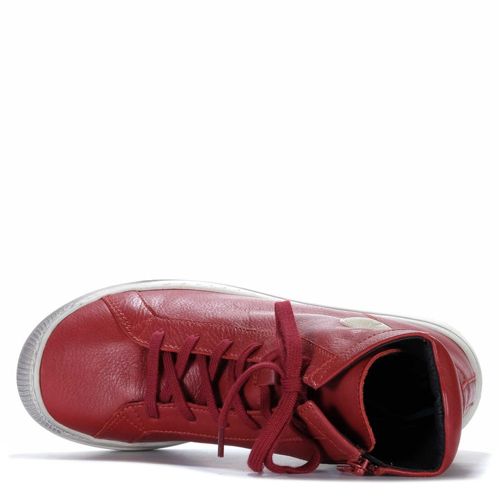 Softinos Appe Red Womens Boots