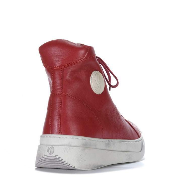 Softinos Appe Red Womens Boots