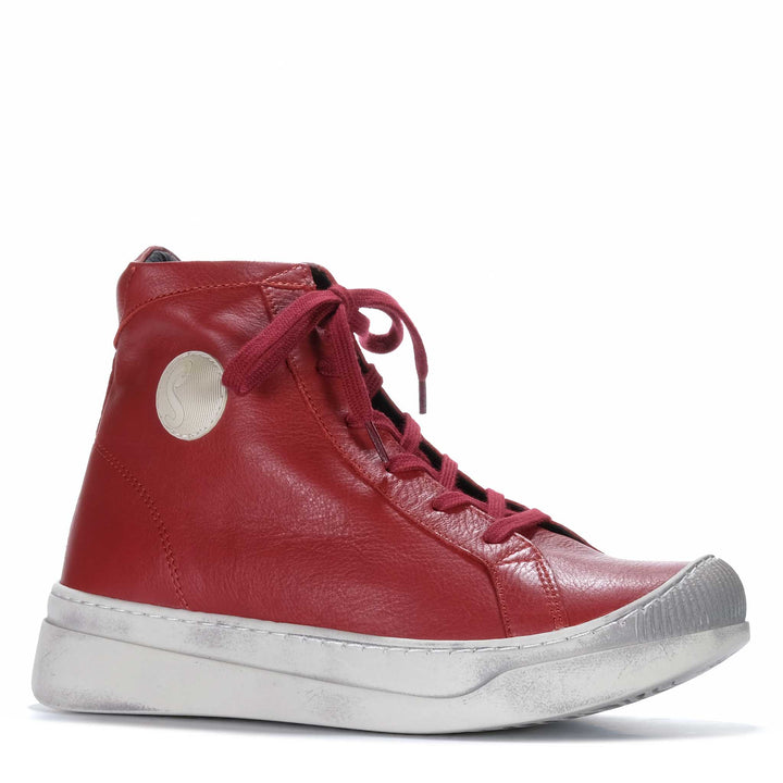 Softinos Appe Red Womens Boots