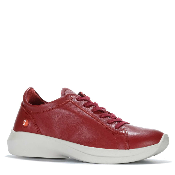 Softinos Gaji Red Womens Sneakers