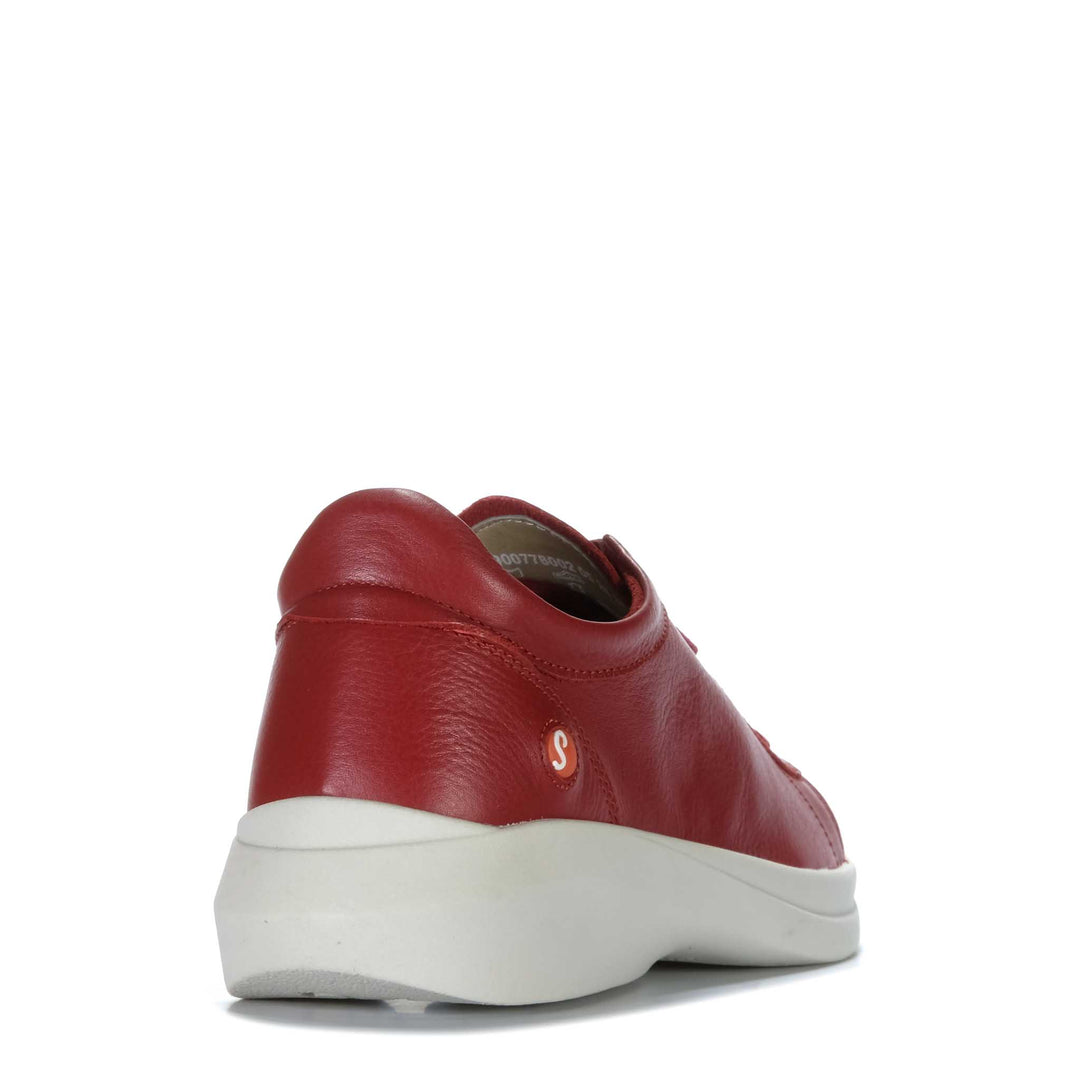 Softinos Gaji Red Womens Sneakers