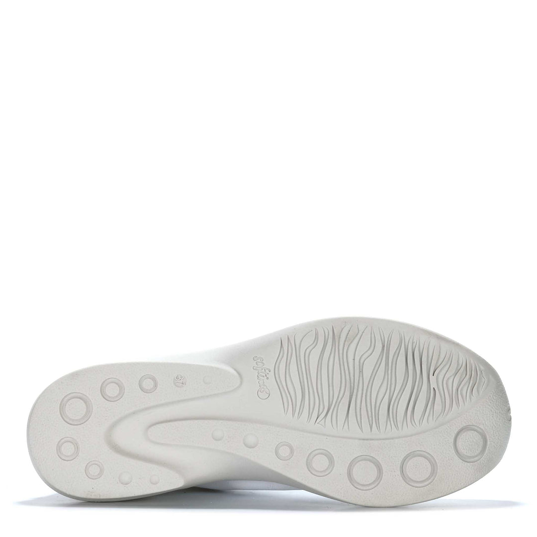 Softinos Gaji White Womens Sneakers