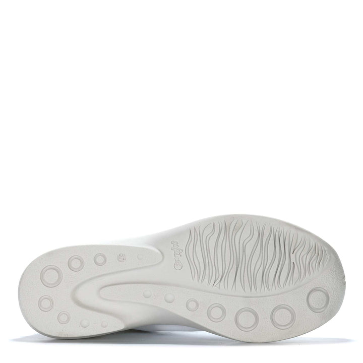 Softinos Gaji White Womens Sneakers