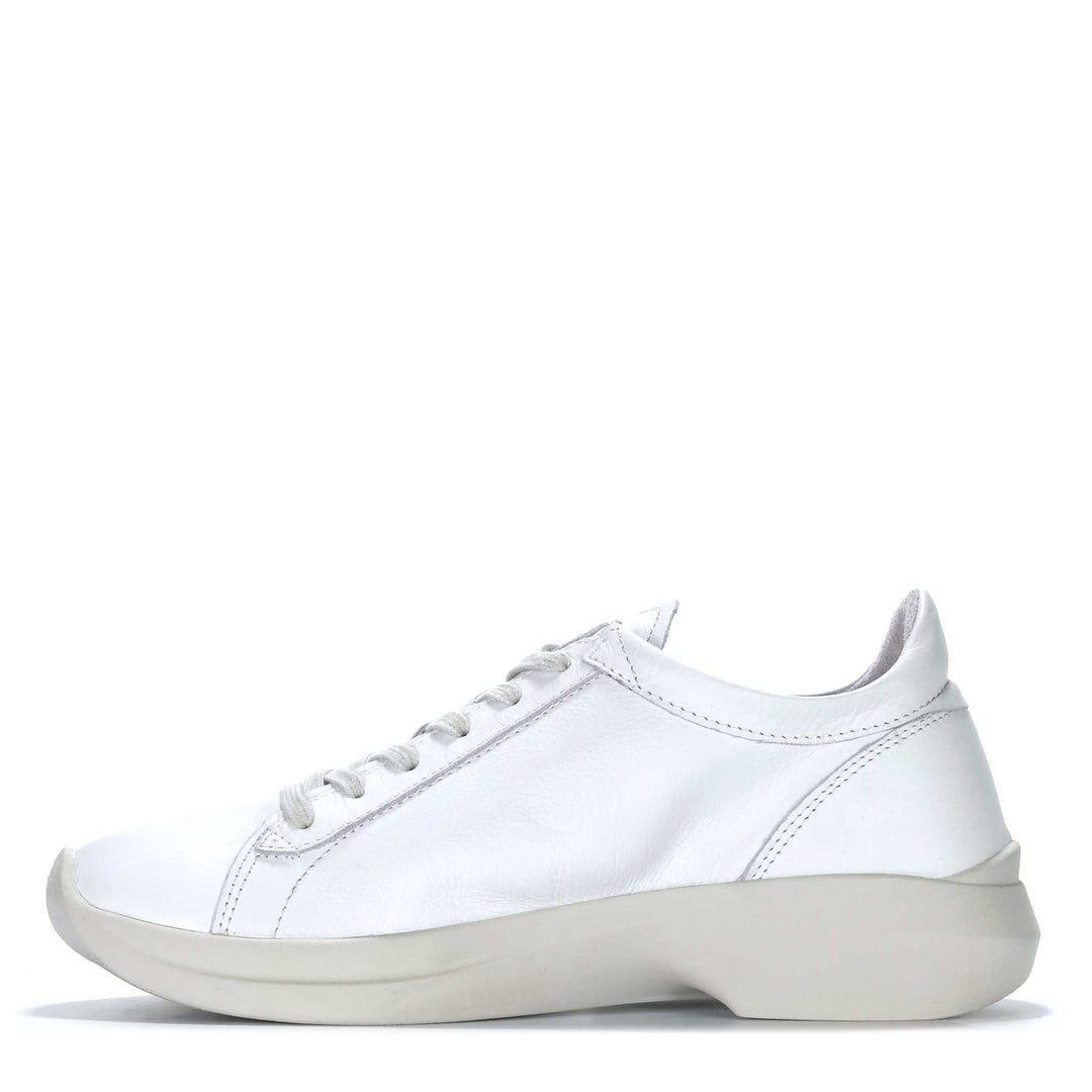 Softinos Gaji White Womens Sneakers