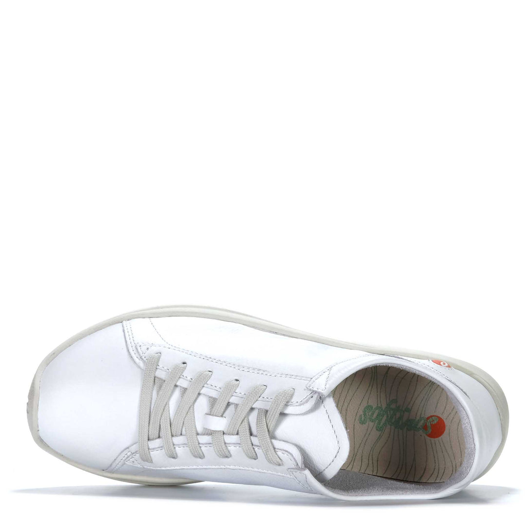 Softinos Gaji White Womens Sneakers