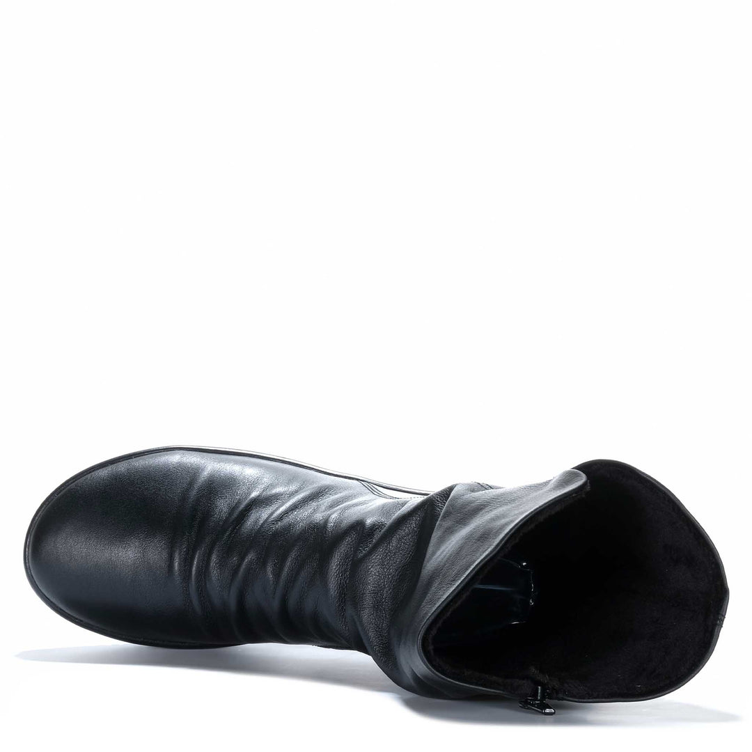 Softinos Rott Black Womens Boots