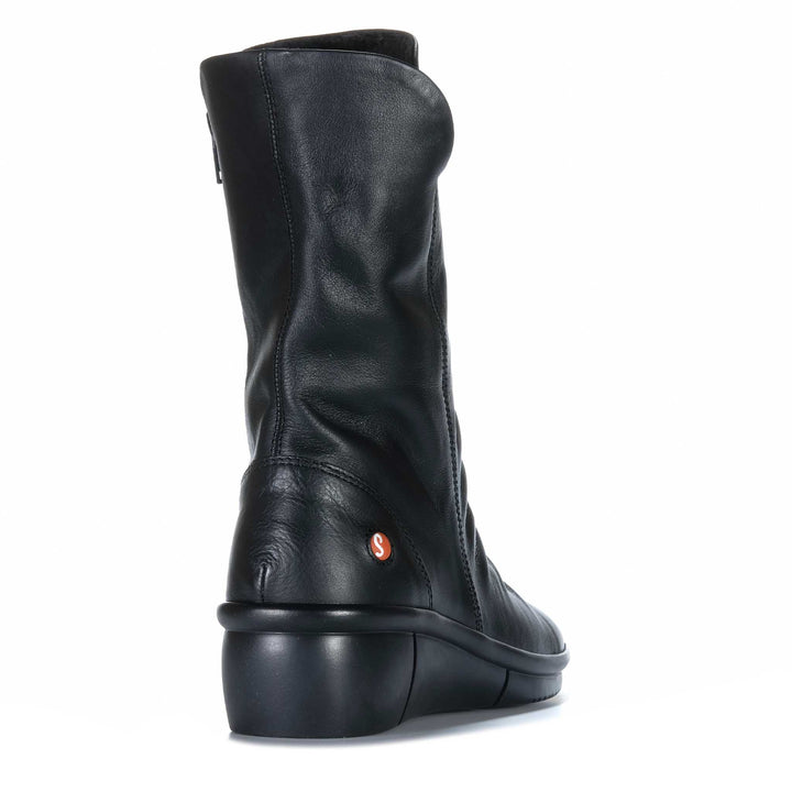 Softinos Rott Black Womens Boots