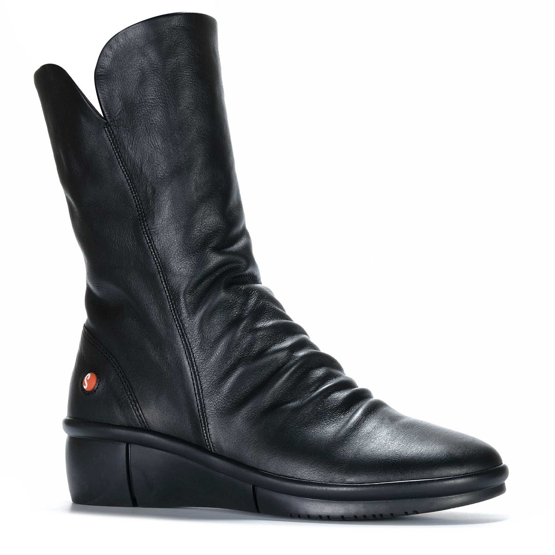 Softinos Rott Black Womens Boots
