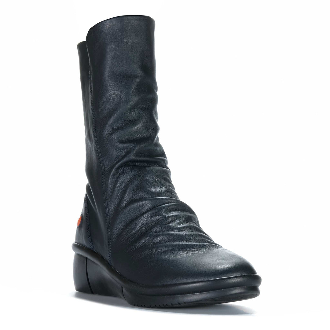 Softinos Rott Navy Womens Boots